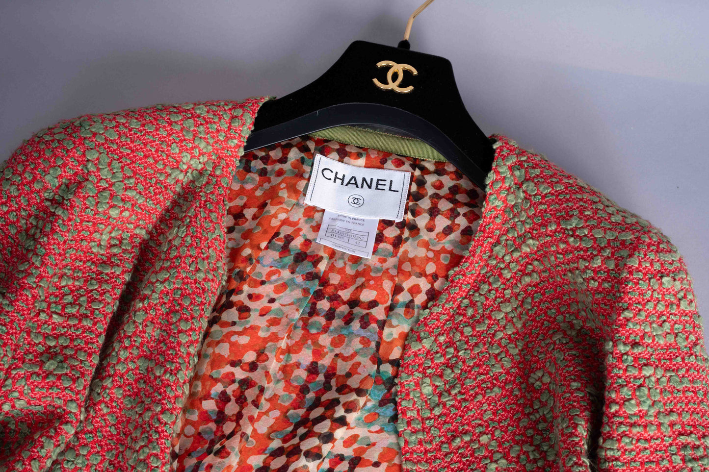 Pre-Owned Chanel Tweed Jacket (42)