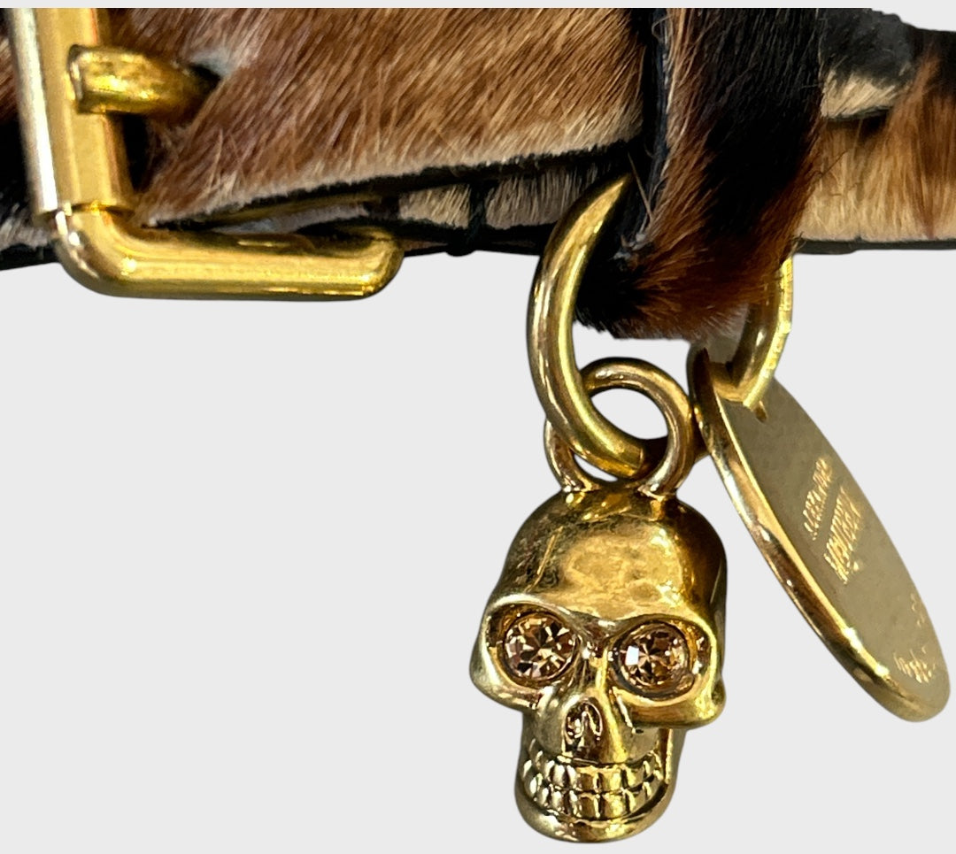 Alexander McQueen Leopard print Choker