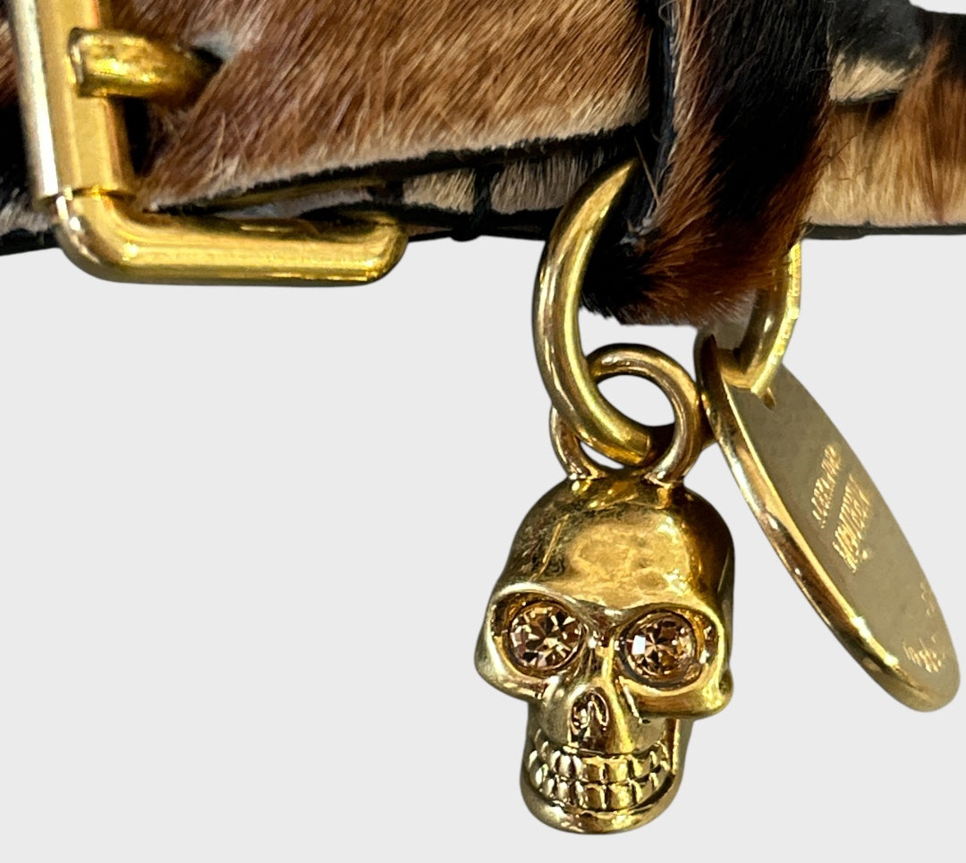 Alexander McQueen Leopard print Choker