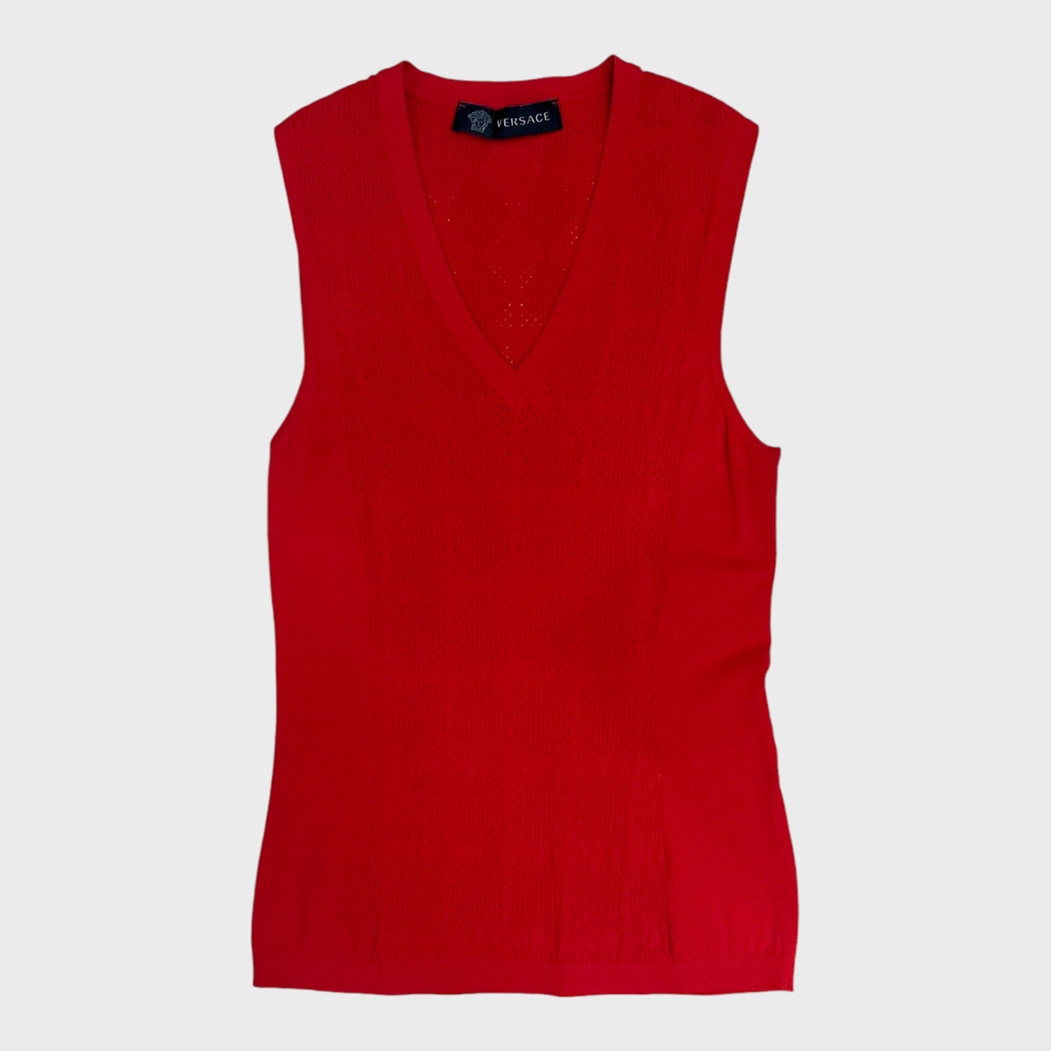 Versace Red Vest size S