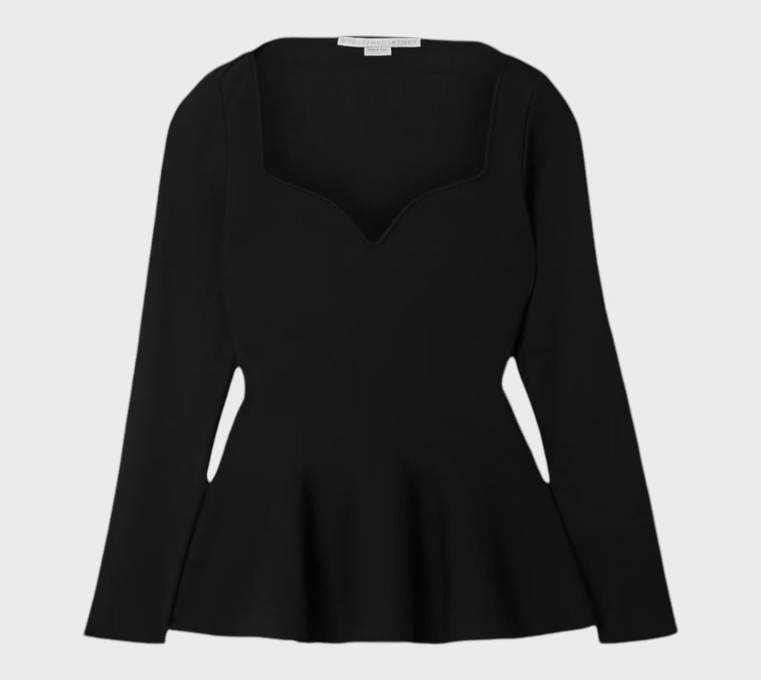 STELLA MCCARTNEY
Knitted peplum top