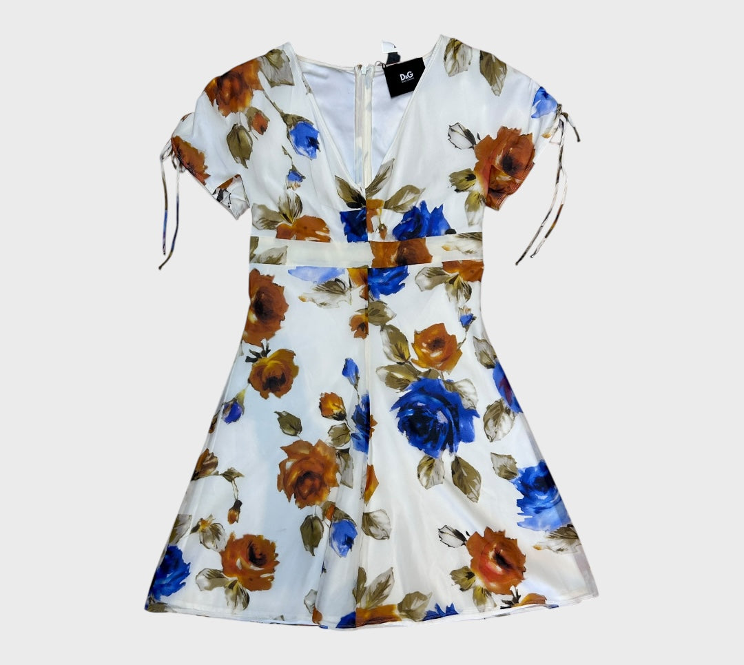 DOLCE & GABANNA - floral cocktail dress