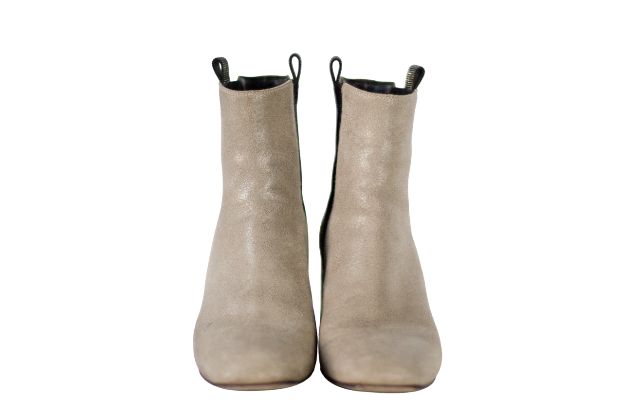 Pre-Owned Brunello Cucinell Leather Boots (37)