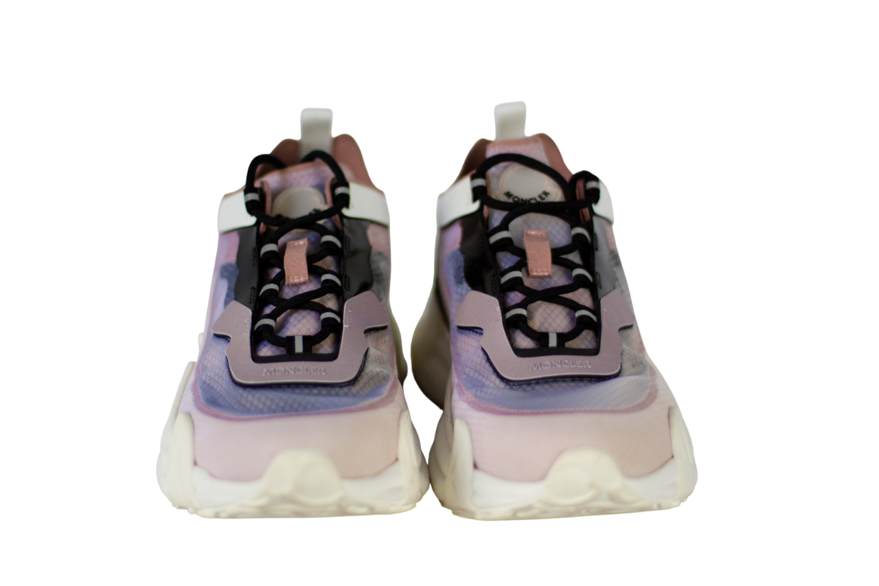 Pre-Owned Moncler Basket Trainer Sneakers (39)