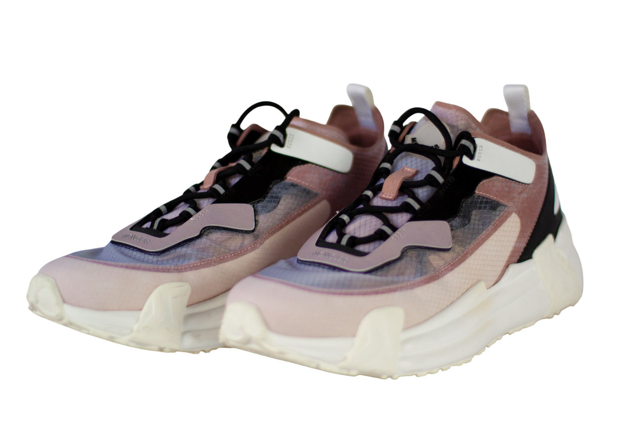 Pre-Owned Moncler Basket Trainer Sneakers (39)