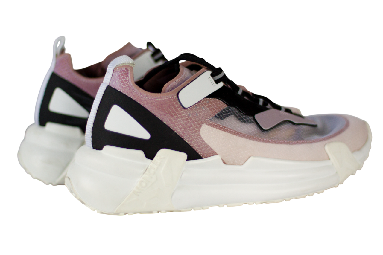 Pre-Owned Moncler Basket Trainer Sneakers (39)