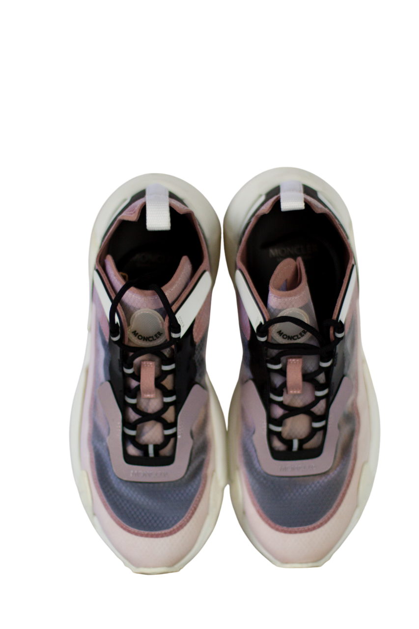 Pre-Owned Moncler Basket Trainer Sneakers (39)