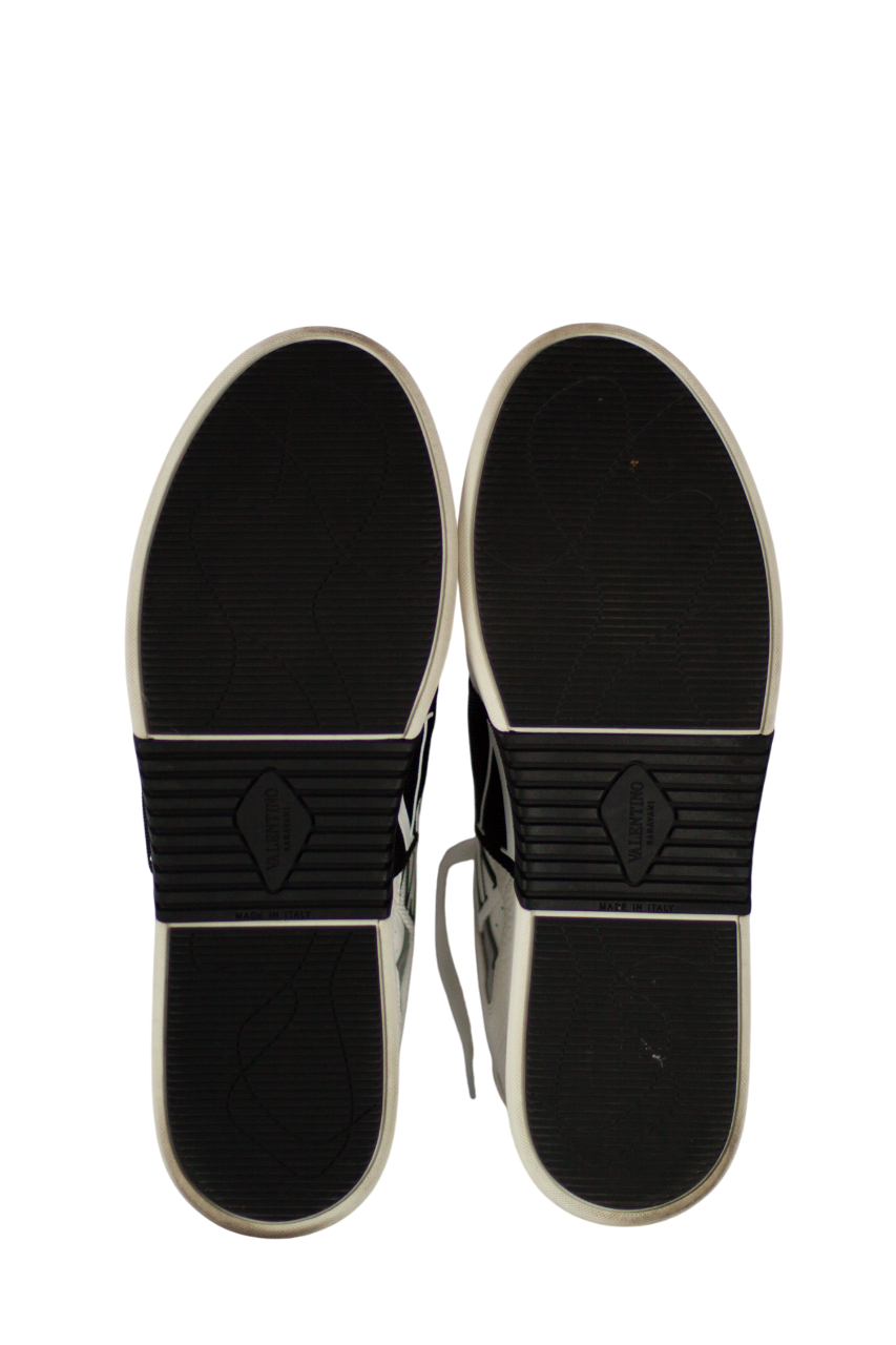 Pre-Owned Moncler Basket Trainer Sneakers (39)