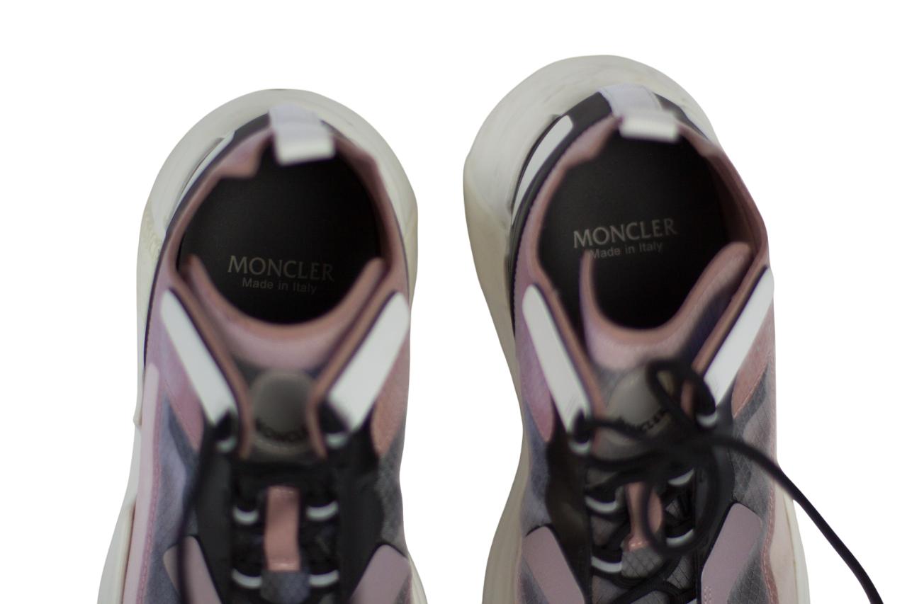 Pre-Owned Moncler Basket Trainer Sneakers (39)