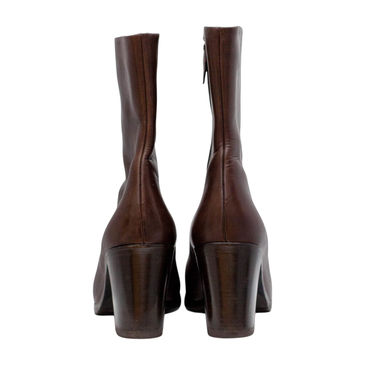 Pre-Owned Jil Sander Leather Ankle Boots (41)