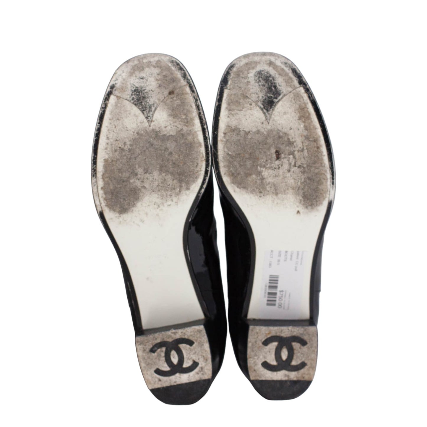 Pre-Owned Chanel Patent Leather Boots (9.5)