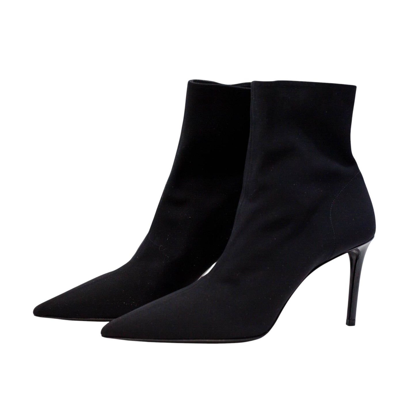 Pre-Owned Prada Pointy-Toe Boots (38)