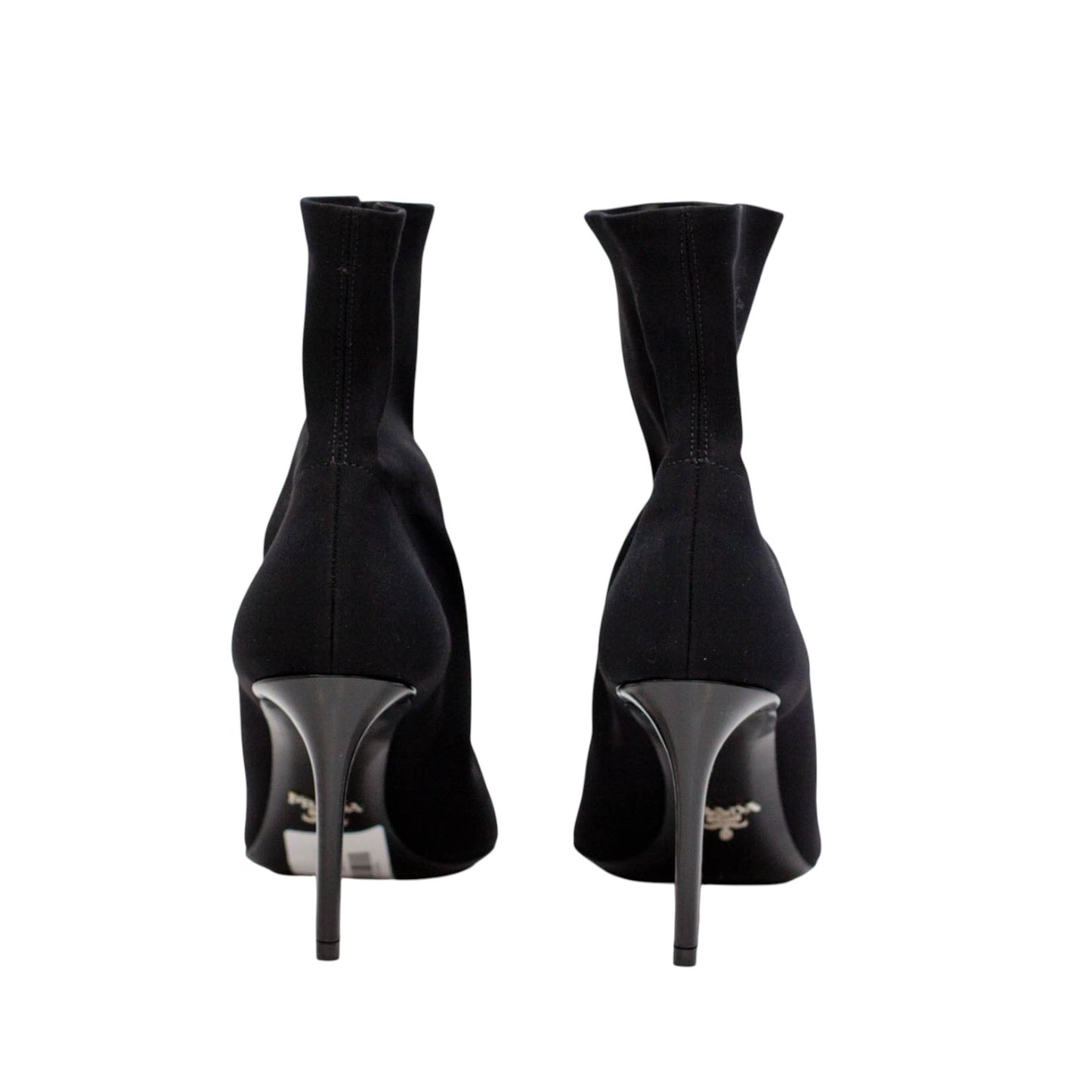 Pre-Owned Prada Pointy-Toe Boots (38)