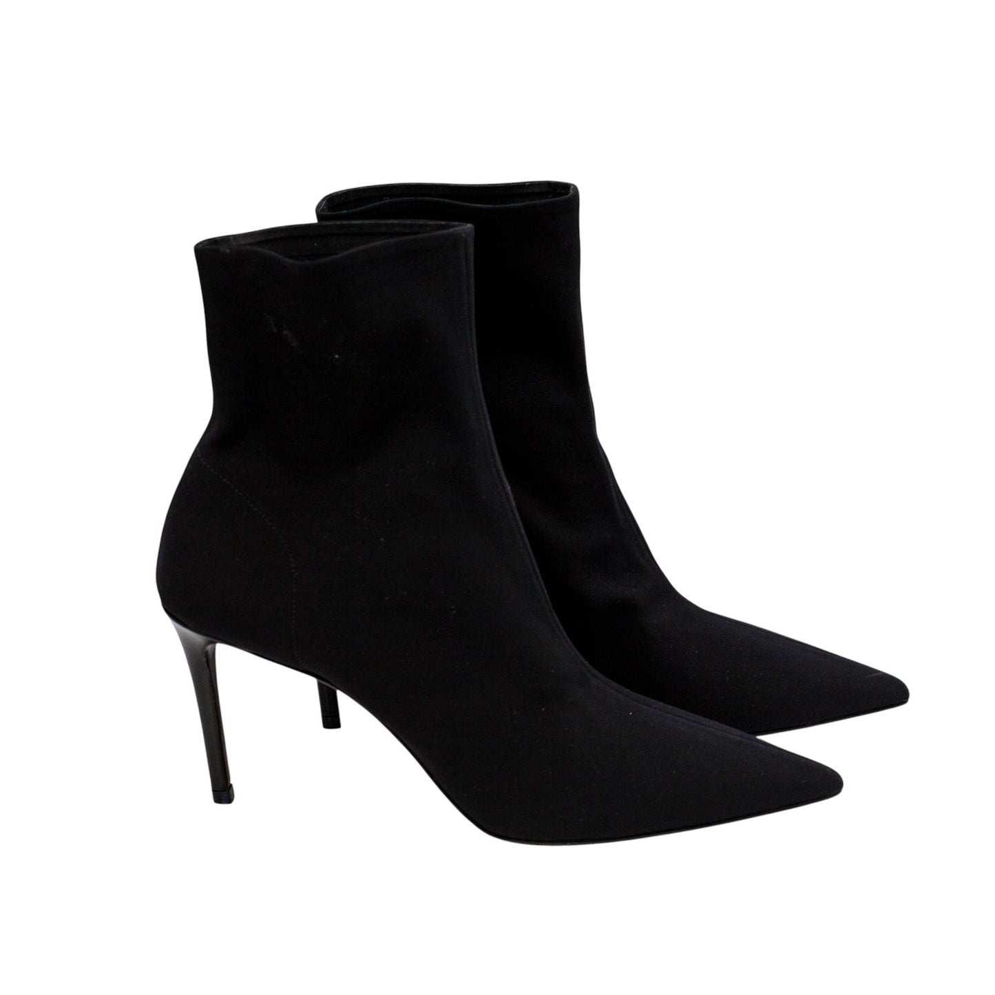 Pre-Owned Prada Pointy-Toe Boots (38)