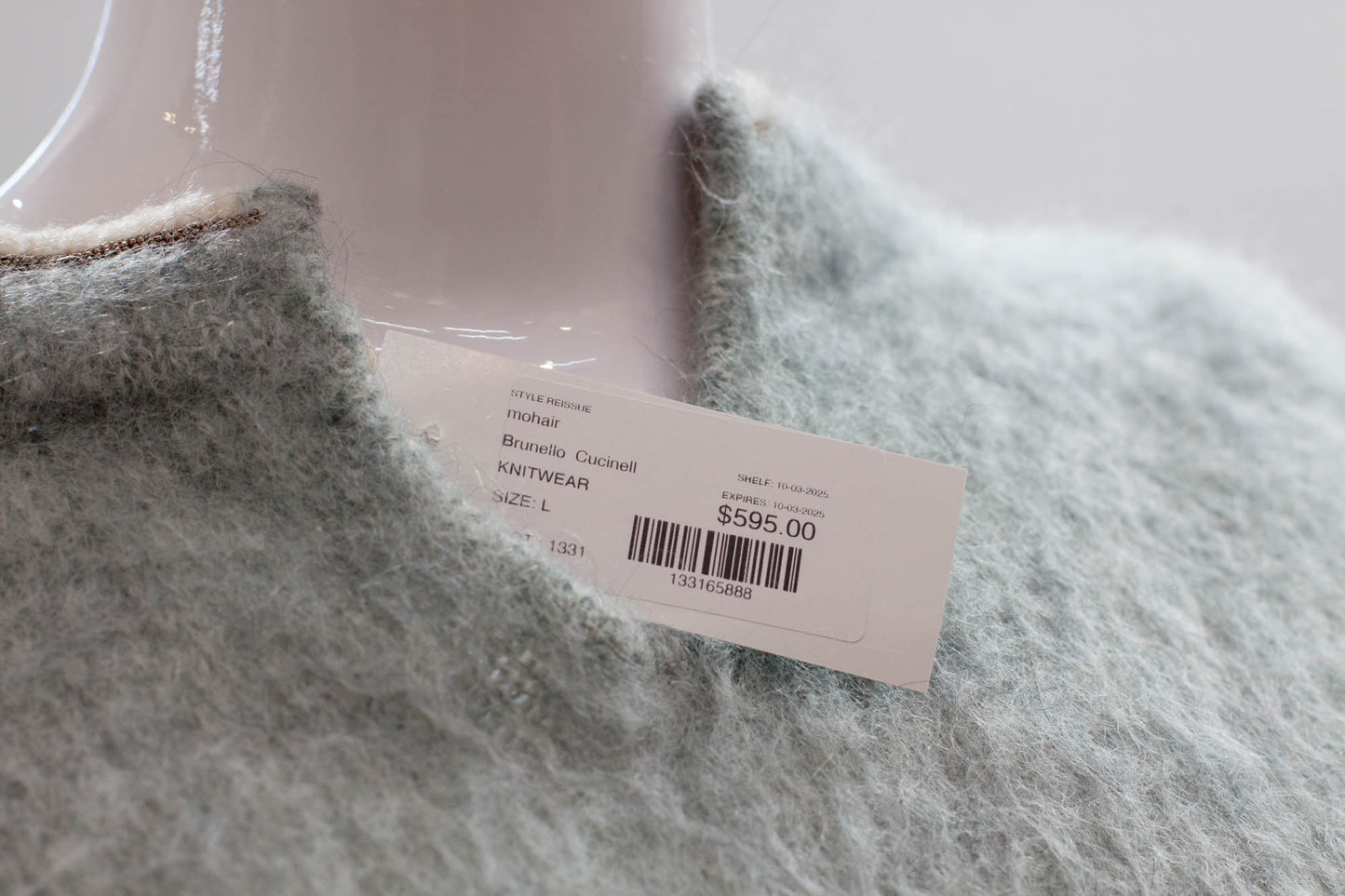 Pre-Owned Brunello Cucinelli Crewneck Sweater (L)