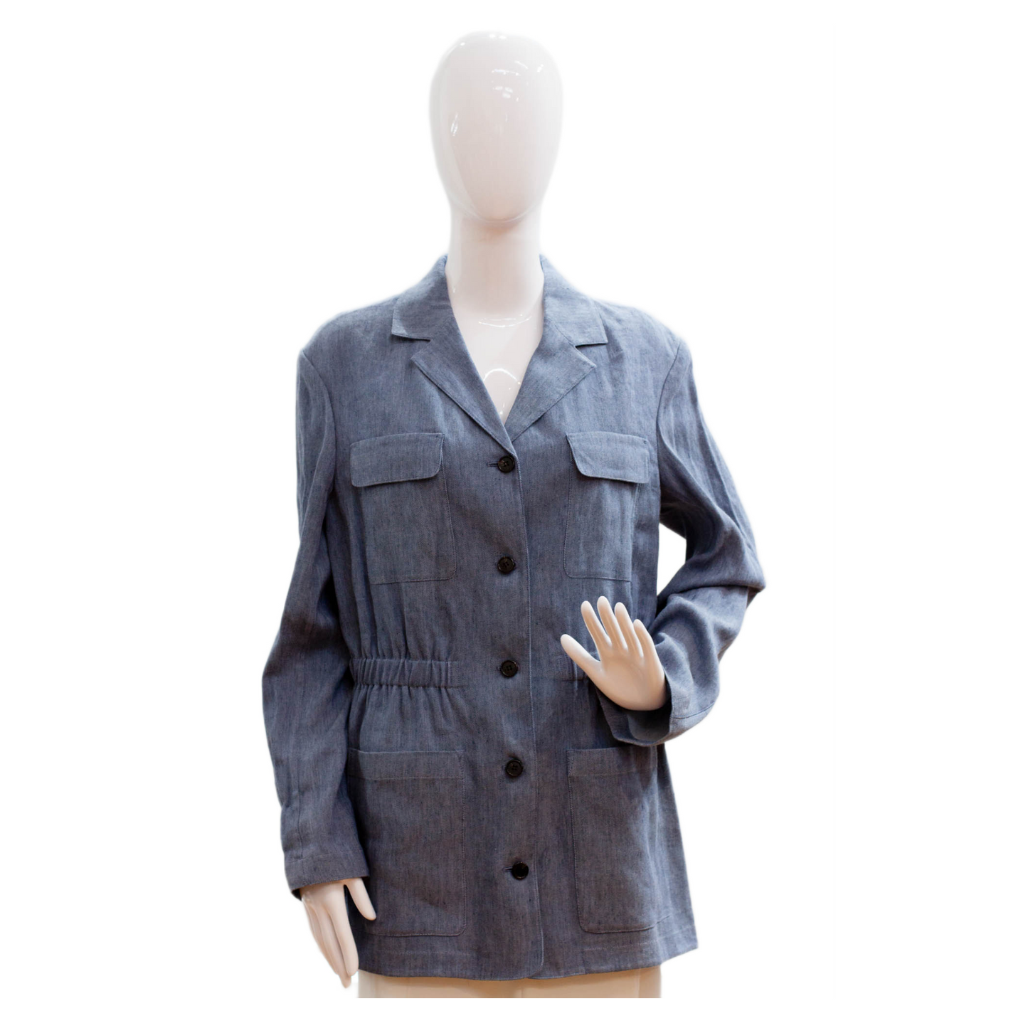 Pre-Owned Theory Denim Chore Jacket (10)