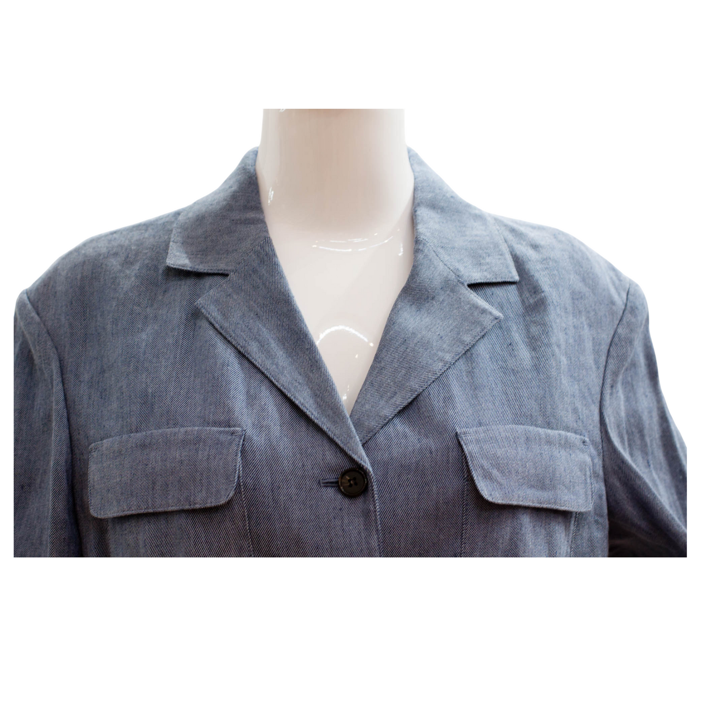 Pre-Owned Theory Denim Chore Jacket (10)