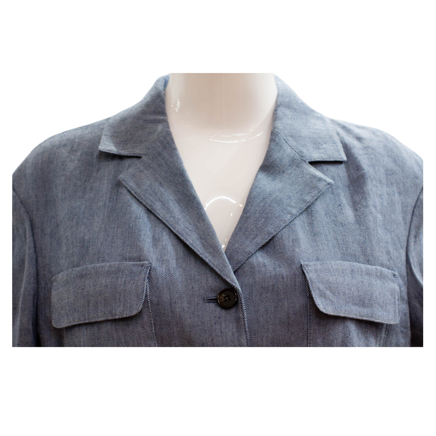 Pre-Owned Theory Denim Chore Jacket (10)