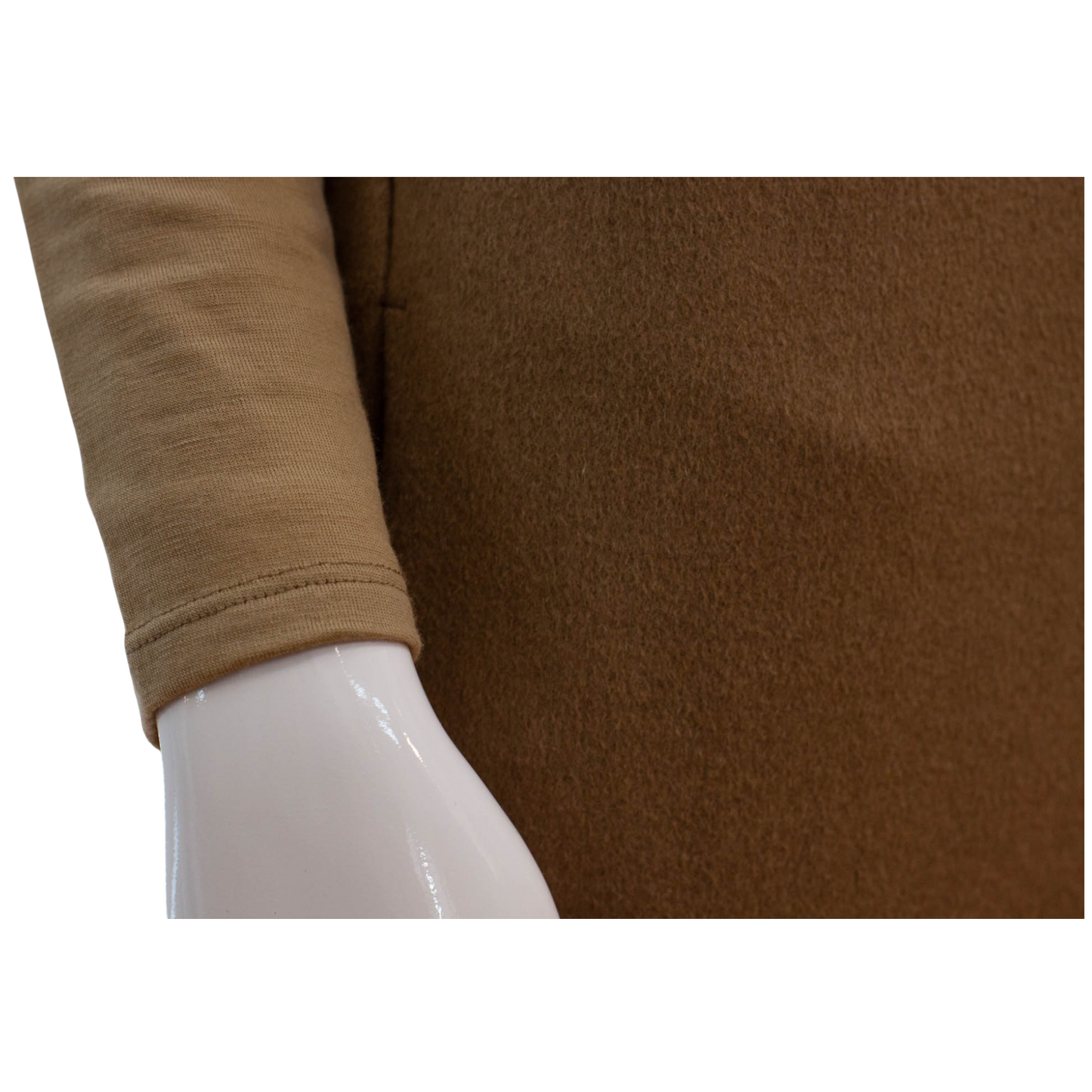 Pre-Owned Max Mara Camel Knit Dress (6)