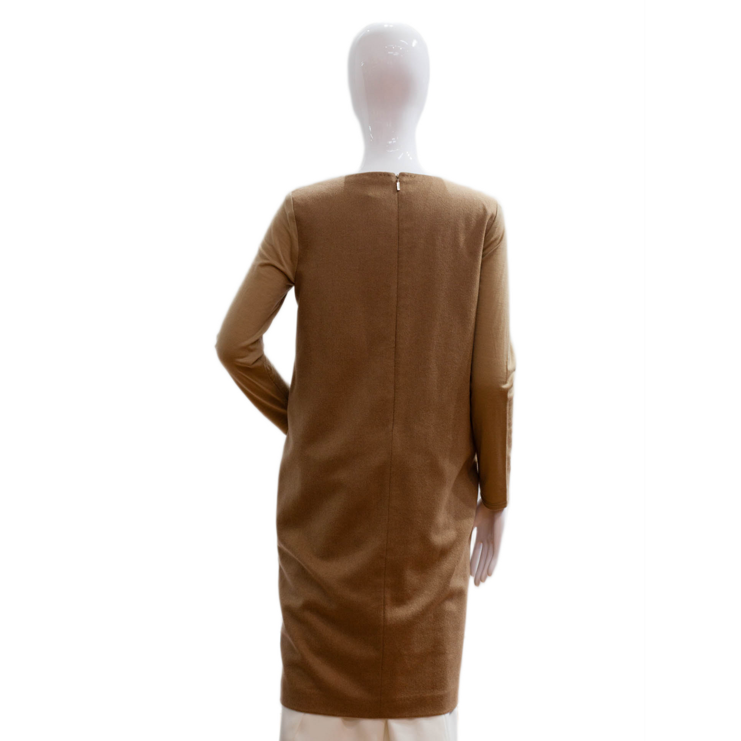 Pre-Owned Max Mara Camel Knit Dress (6)