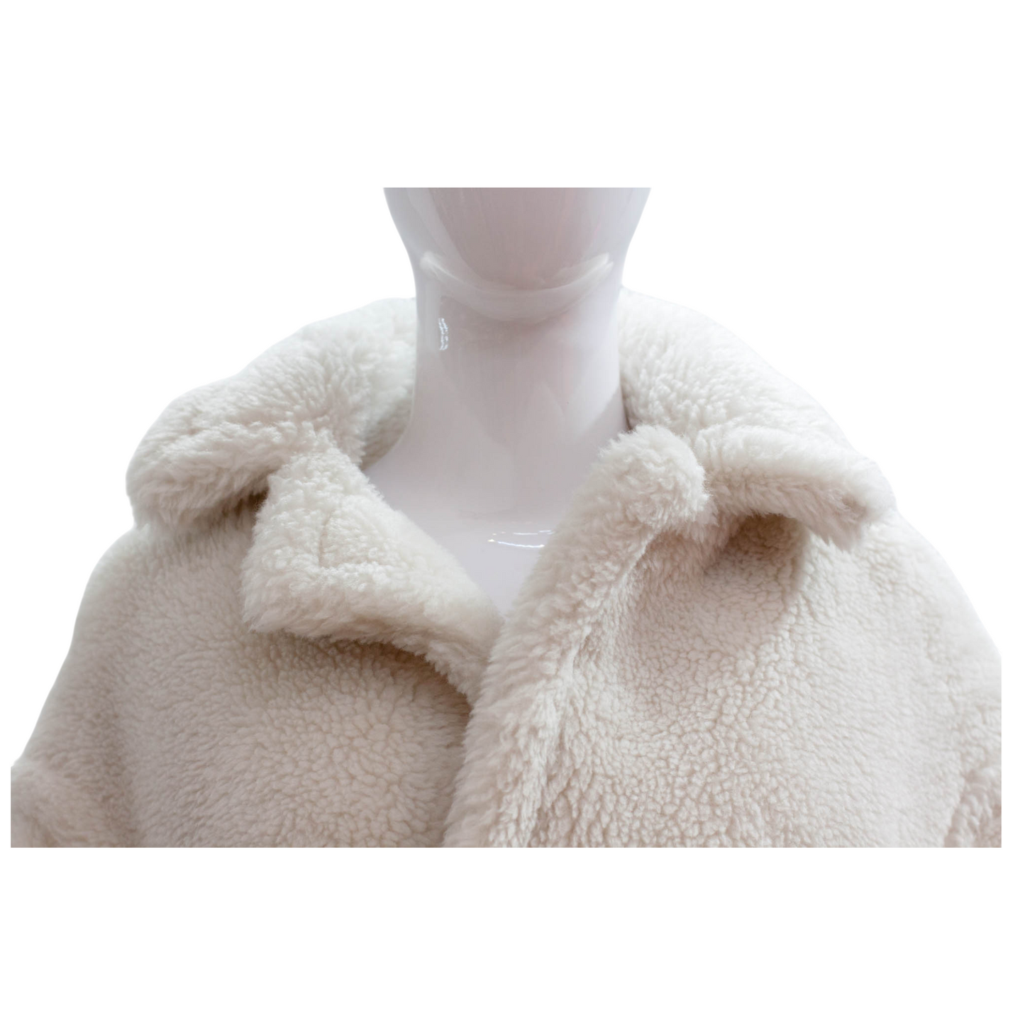 Pre-Owned Max Mara Wool Teddy Coat (XS)
