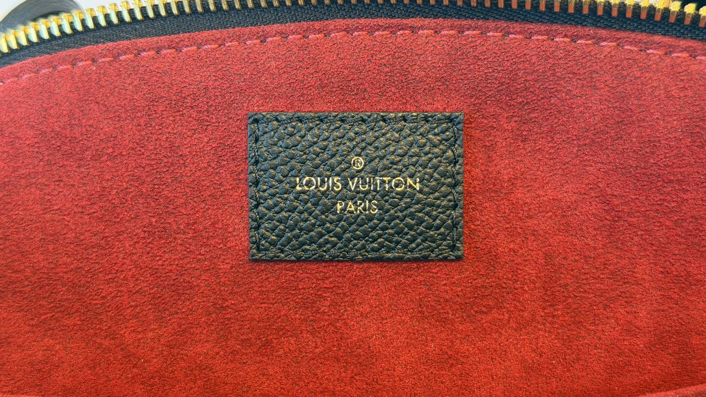 Pre-Owned Louis Vuitton Petit Palais Black Monogram Empreinte Leather Top Handle Tote Gold Hardware — Excellent | Style Reissue Vancouver