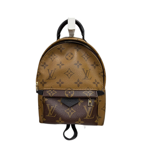 Preowned Louis Vuitton  Monogram  Palm Spring  NM  Mini Backpack  Authenthic