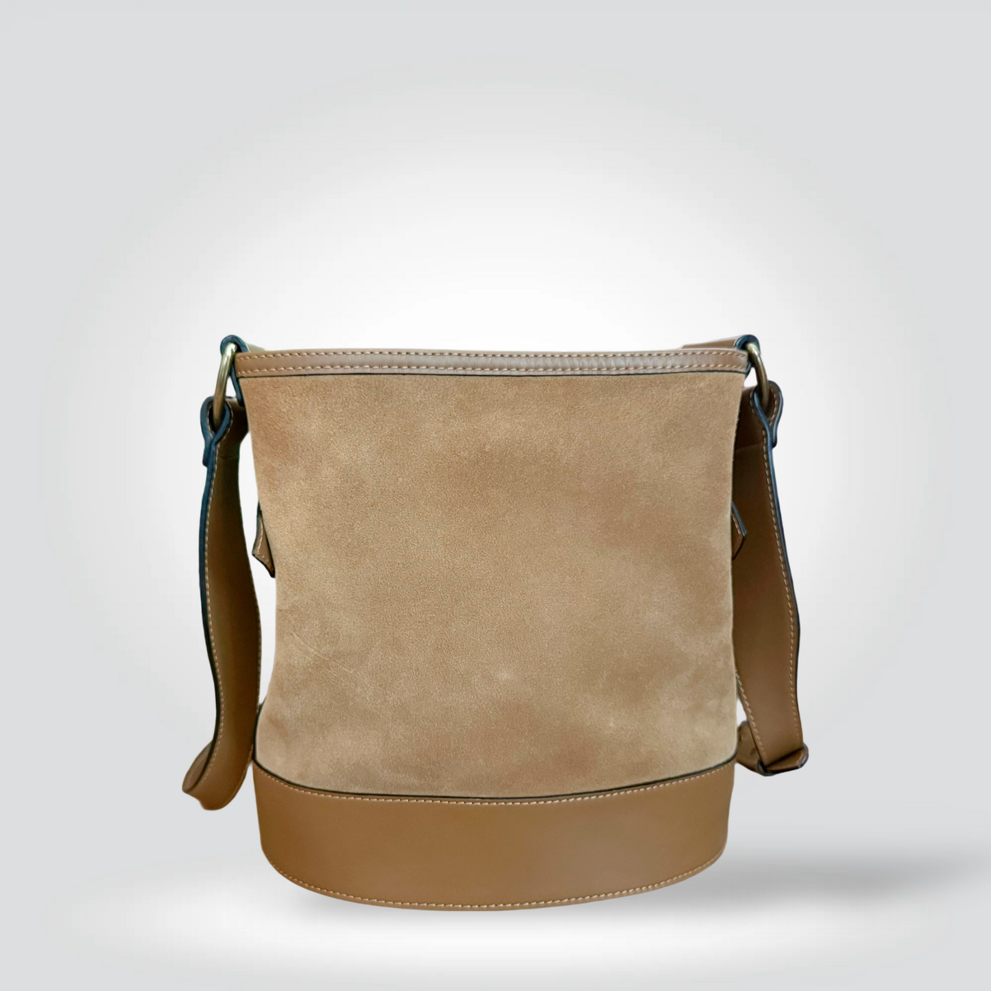 Pre-Owned Isabel Marant Samara Tan Camel Suede Leather Bucket Crossbody Bag — Excellent  Style Reissue Vancouver