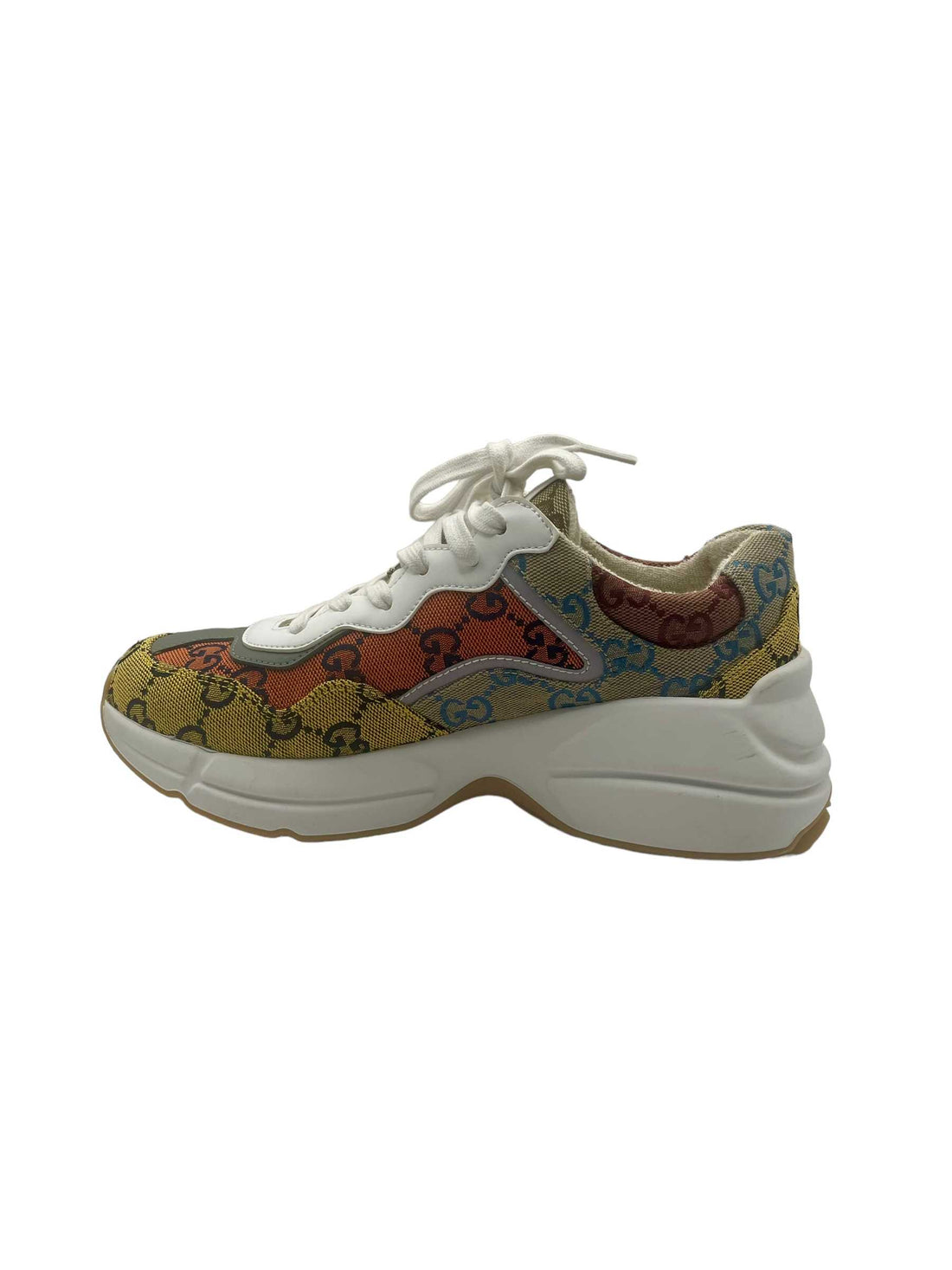 Gucci Multi-Colour Rhyton GG Sneakers - 36.5