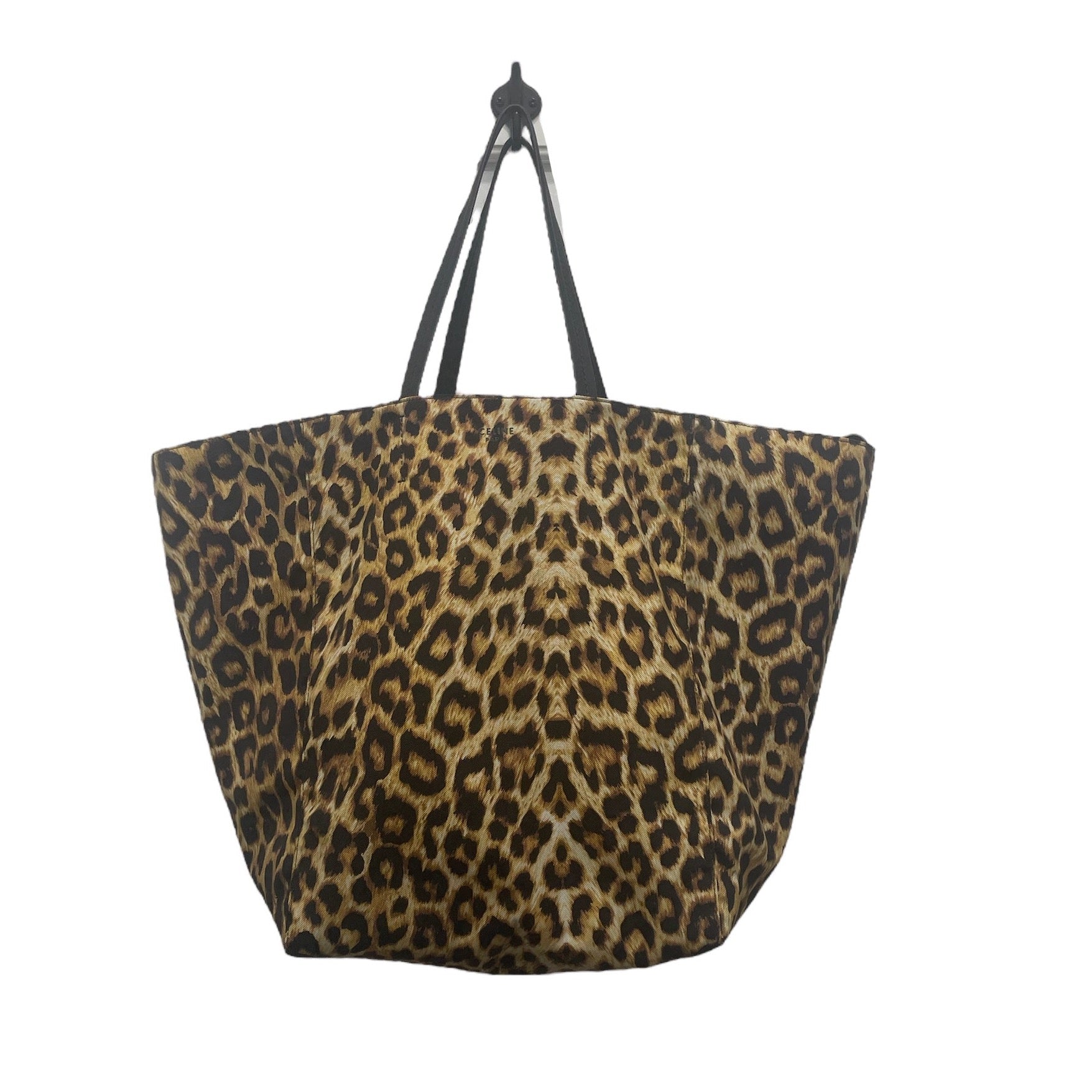 Celine Leopard Print Tote