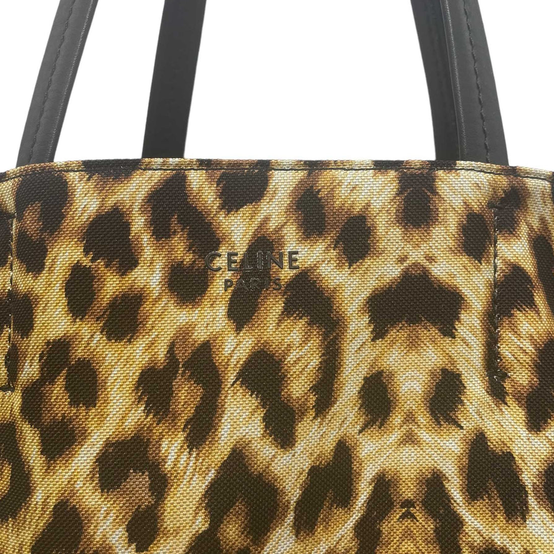 Celine Leopard Print Tote