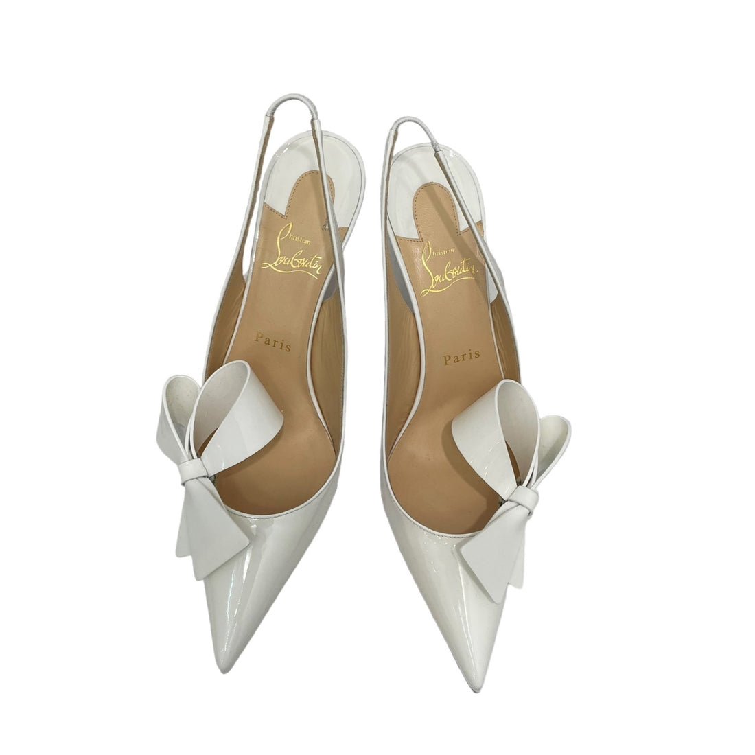 Christian Louboutin Patent Clare Nodo 80 Pumps - 39