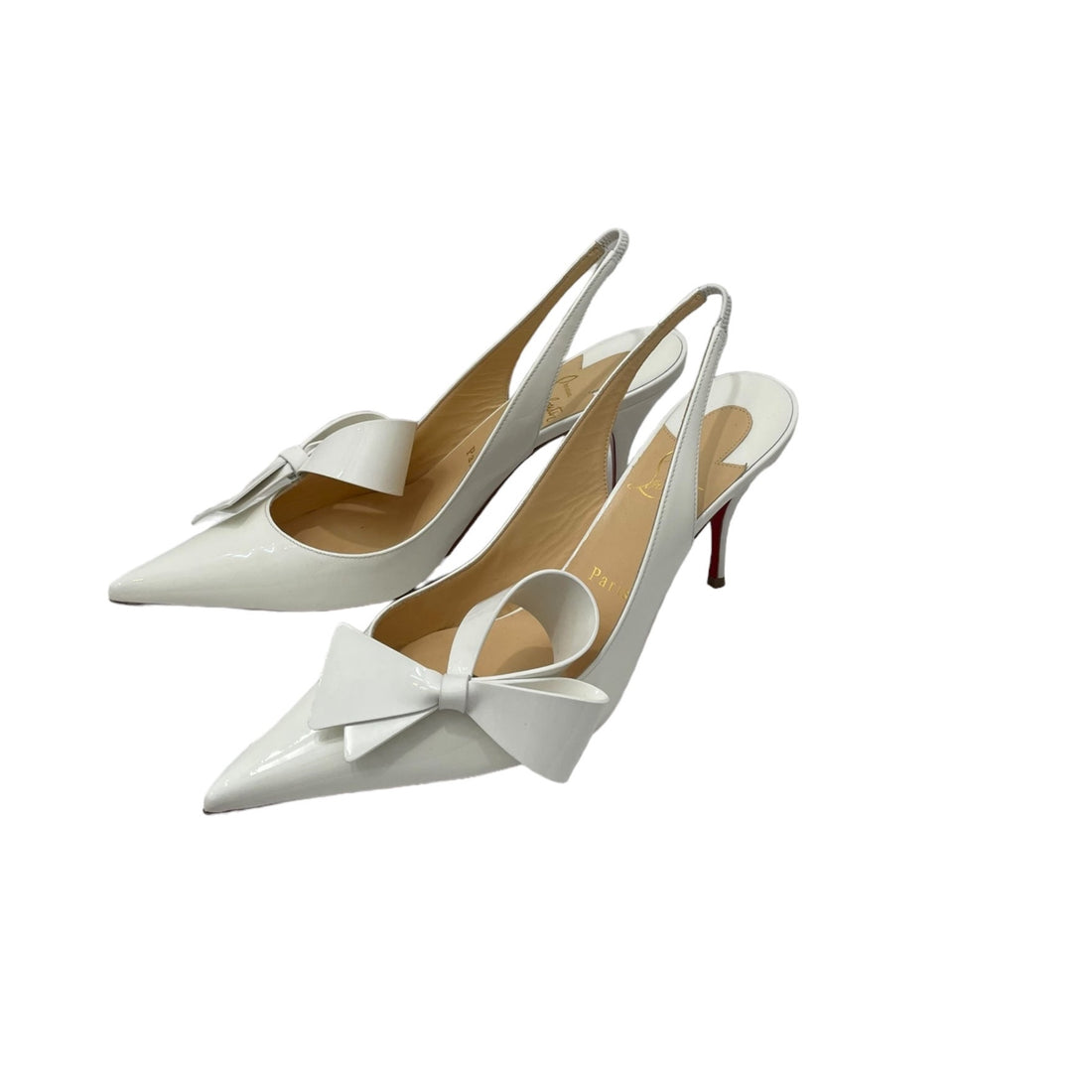 Christian Louboutin Patent Clare Nodo 80 Pumps - 39