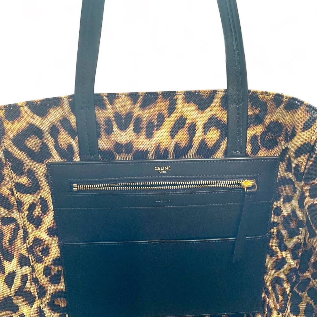 Celine Leopard Print Tote