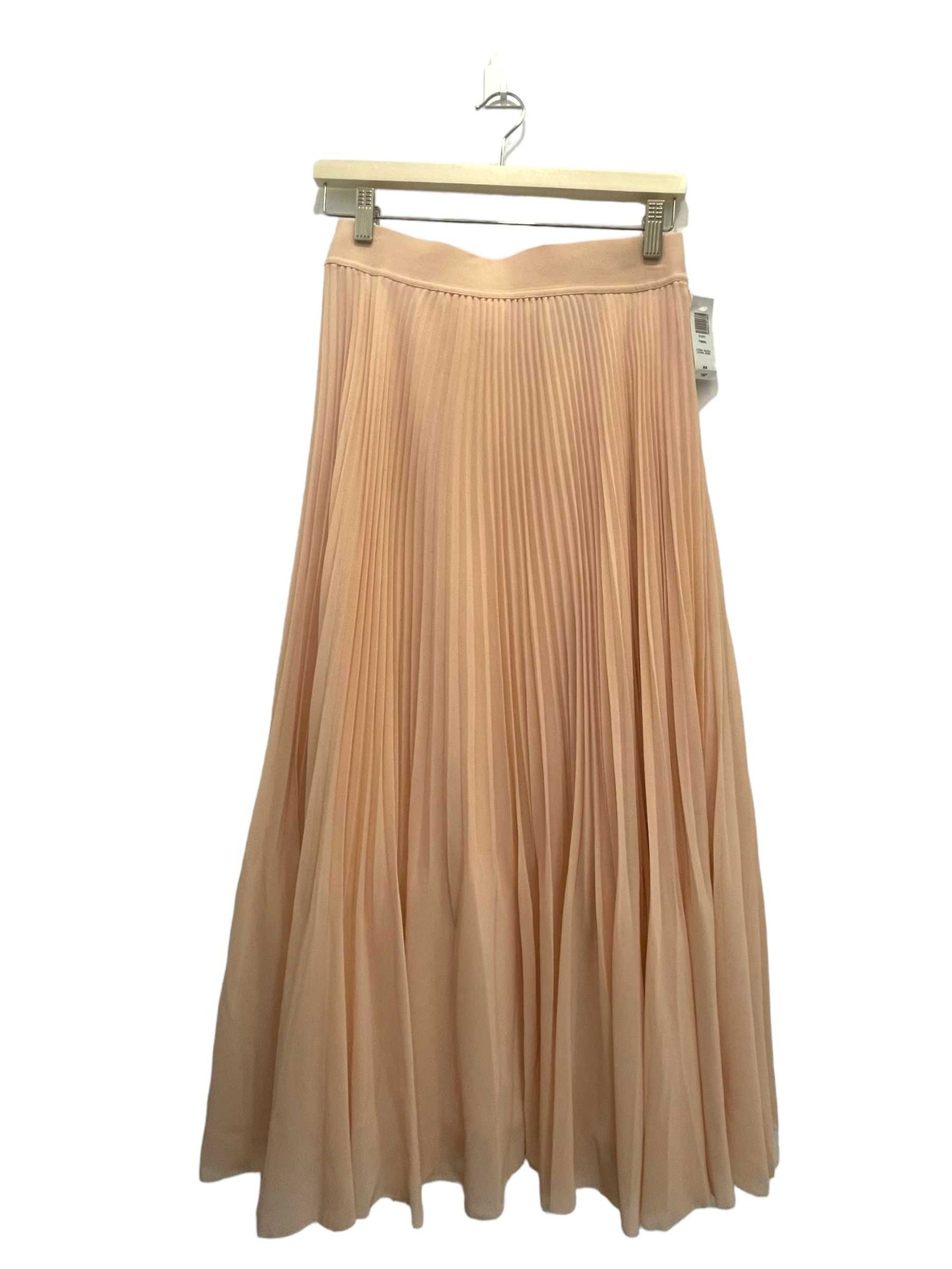 Wilfred NWT Pleated Chiffon Midi Skirt - M