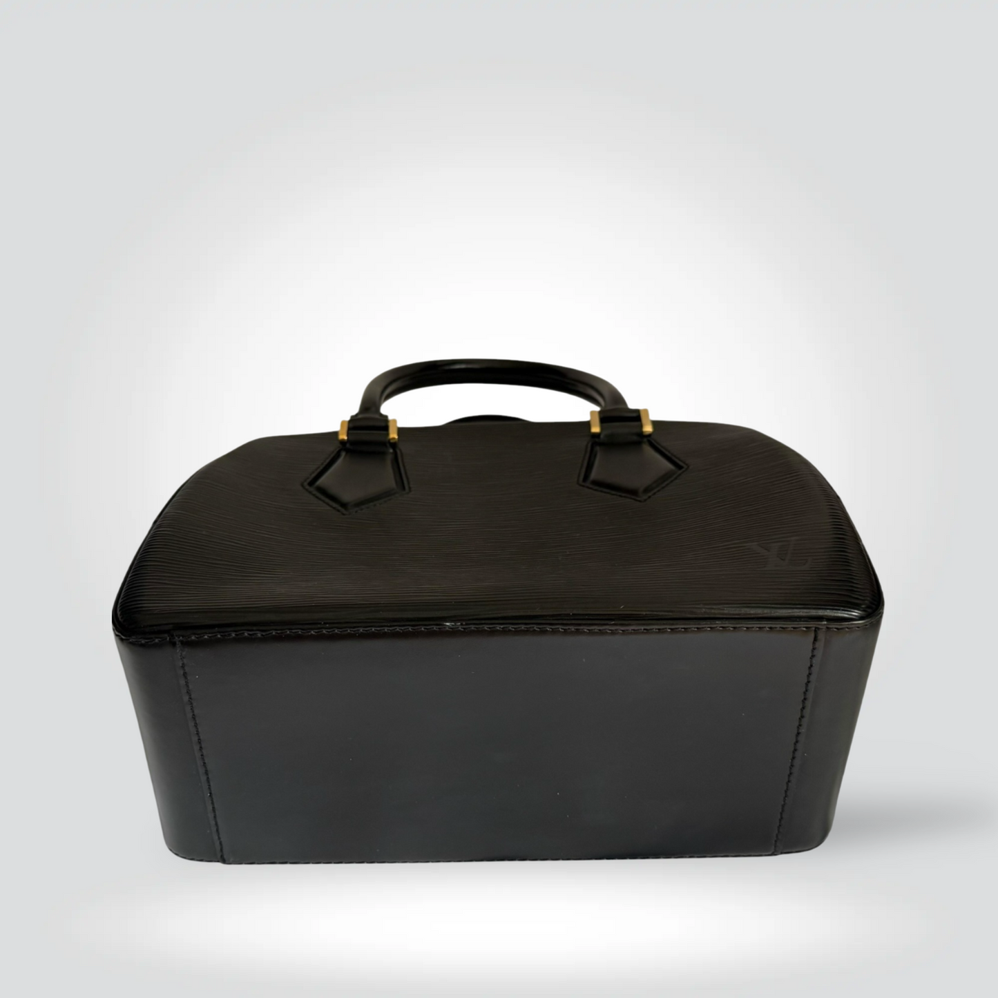 Pre-Owned Louis Vuitton Sablon Black Electric Epi Leather Top Handle Bag Gold Hardware — Very Good | Style Reissue Vancouver