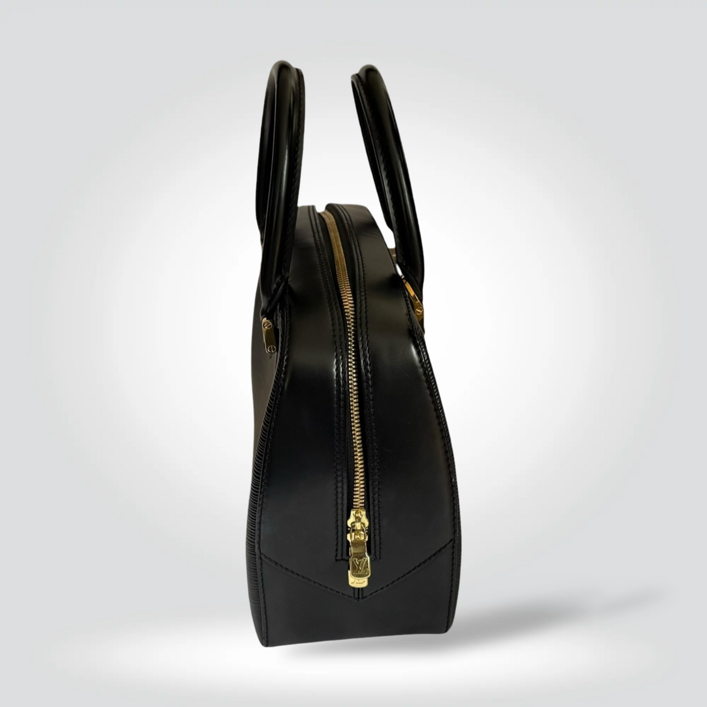 Pre-Owned Louis Vuitton Sablon Black Electric Epi Leather Top Handle Bag Gold Hardware — Very Good | Style Reissue Vancouver