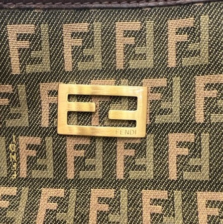 Fendi Zucca Canvas Tote Bag