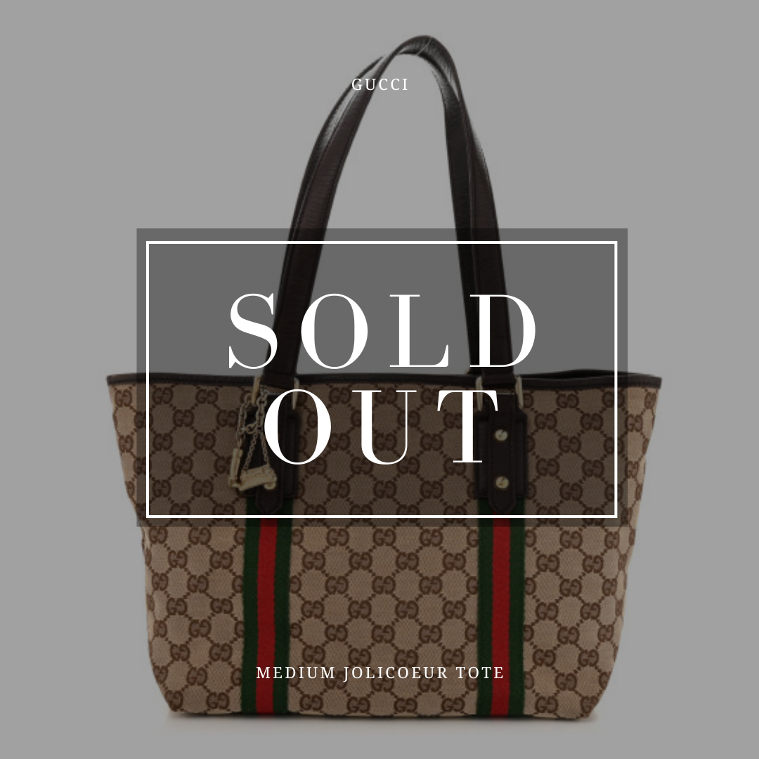 Gucci GG Canvas Jolicoeur Medium Tote