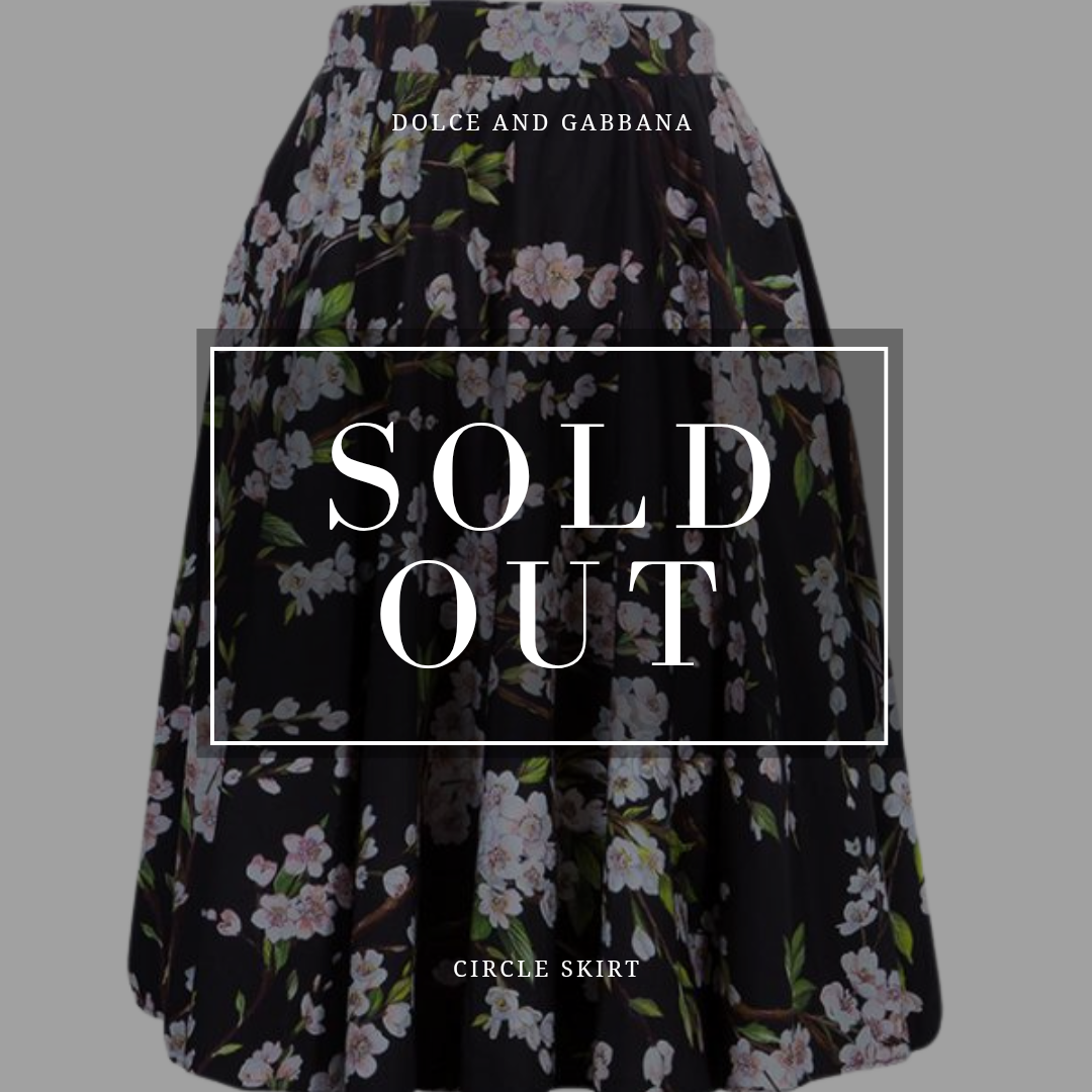 Dolce & Gabbana Circle Skirt