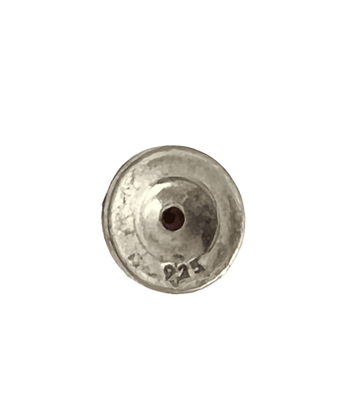 Chrome Hearts Single Cross Button Earring