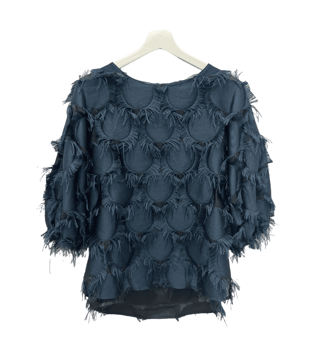 Akris Punto Fringed Dot T-Shirt