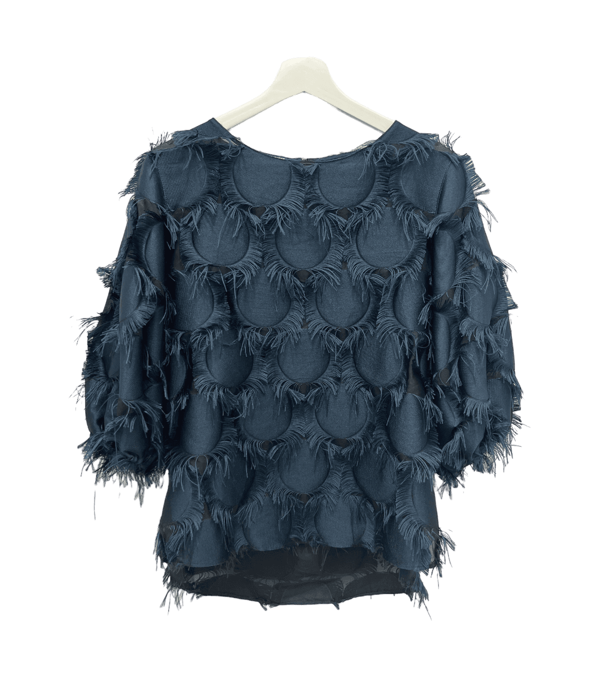 Akris Punto Fringed Dot T-Shirt