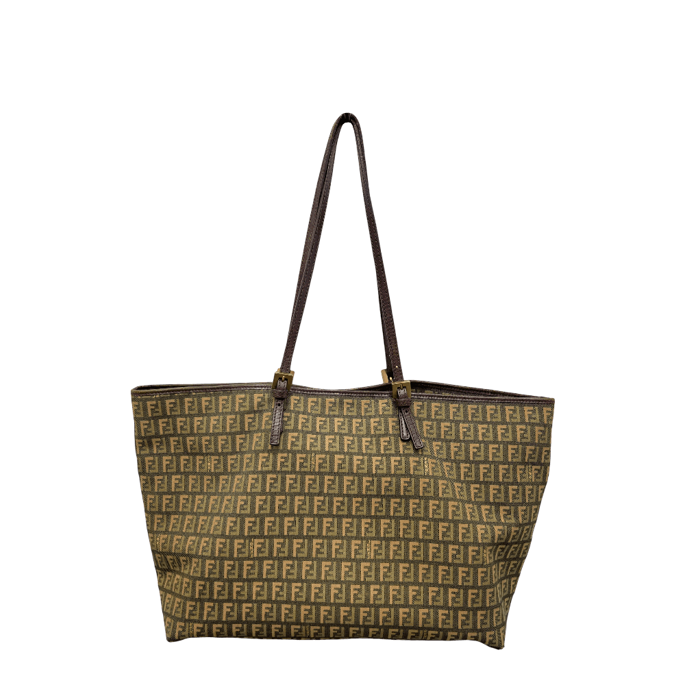 Fendi Zucca Canvas Tote Bag