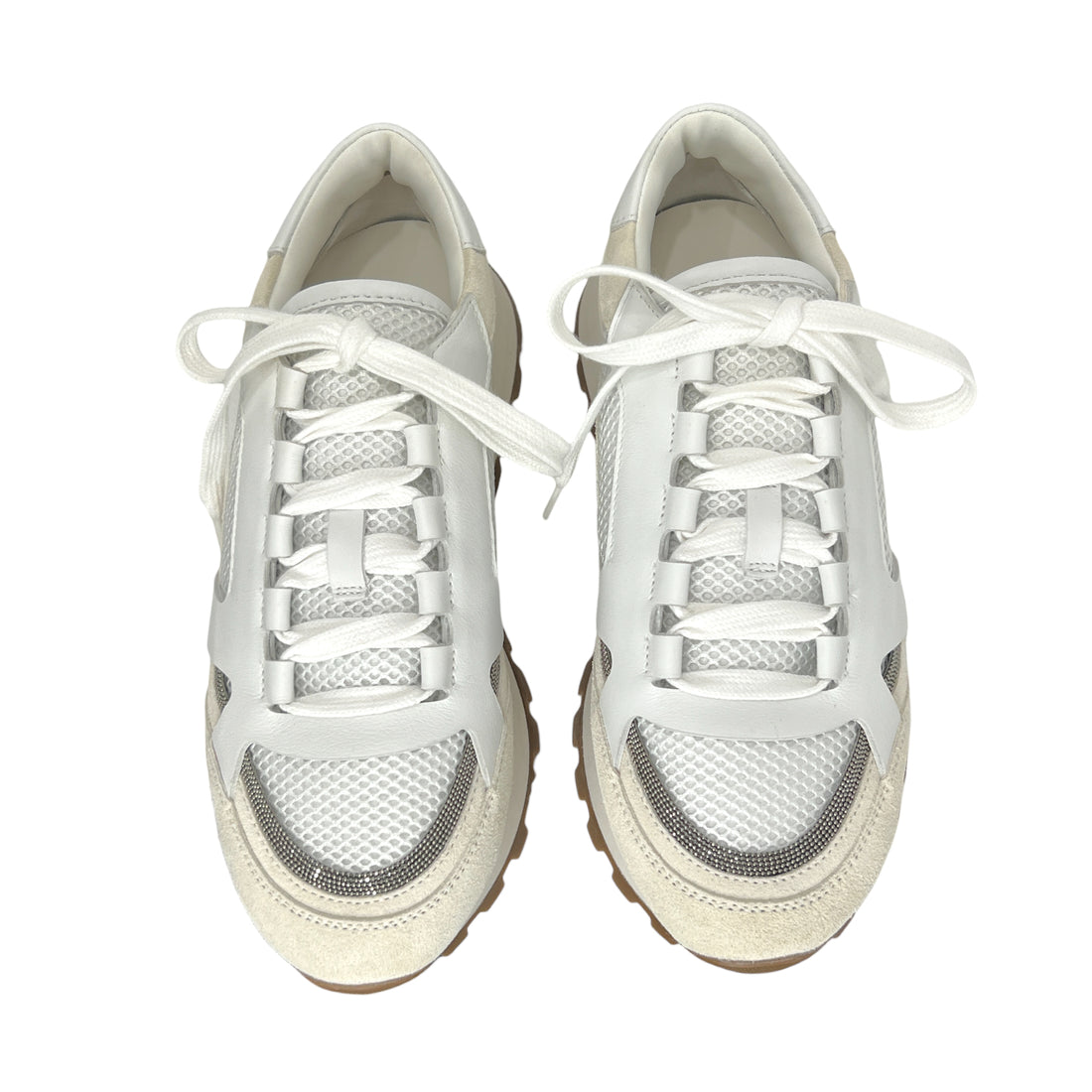 Mesh Paneled Sneakers - 37