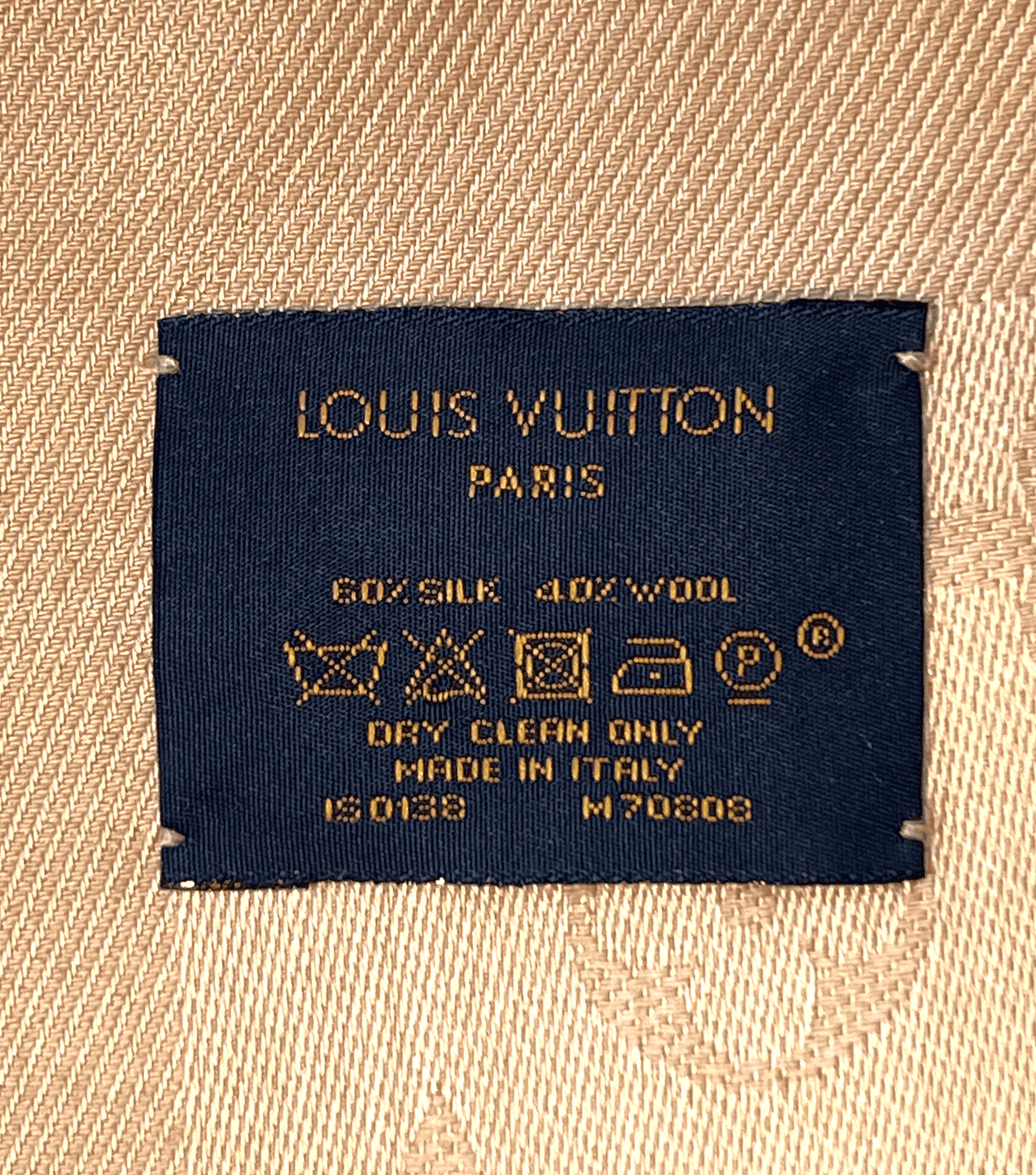 Louis Vuitton Monogrammed Square Shawl