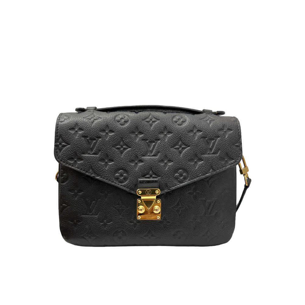 Louis Vuitton Pochette Metis Black Empreinte