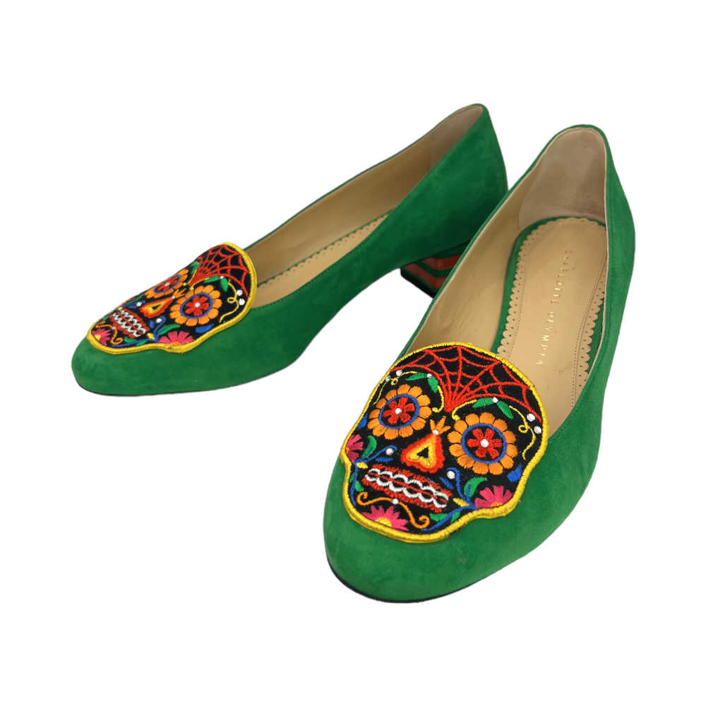 Charlotte Olympia Sugar Skull Loafers