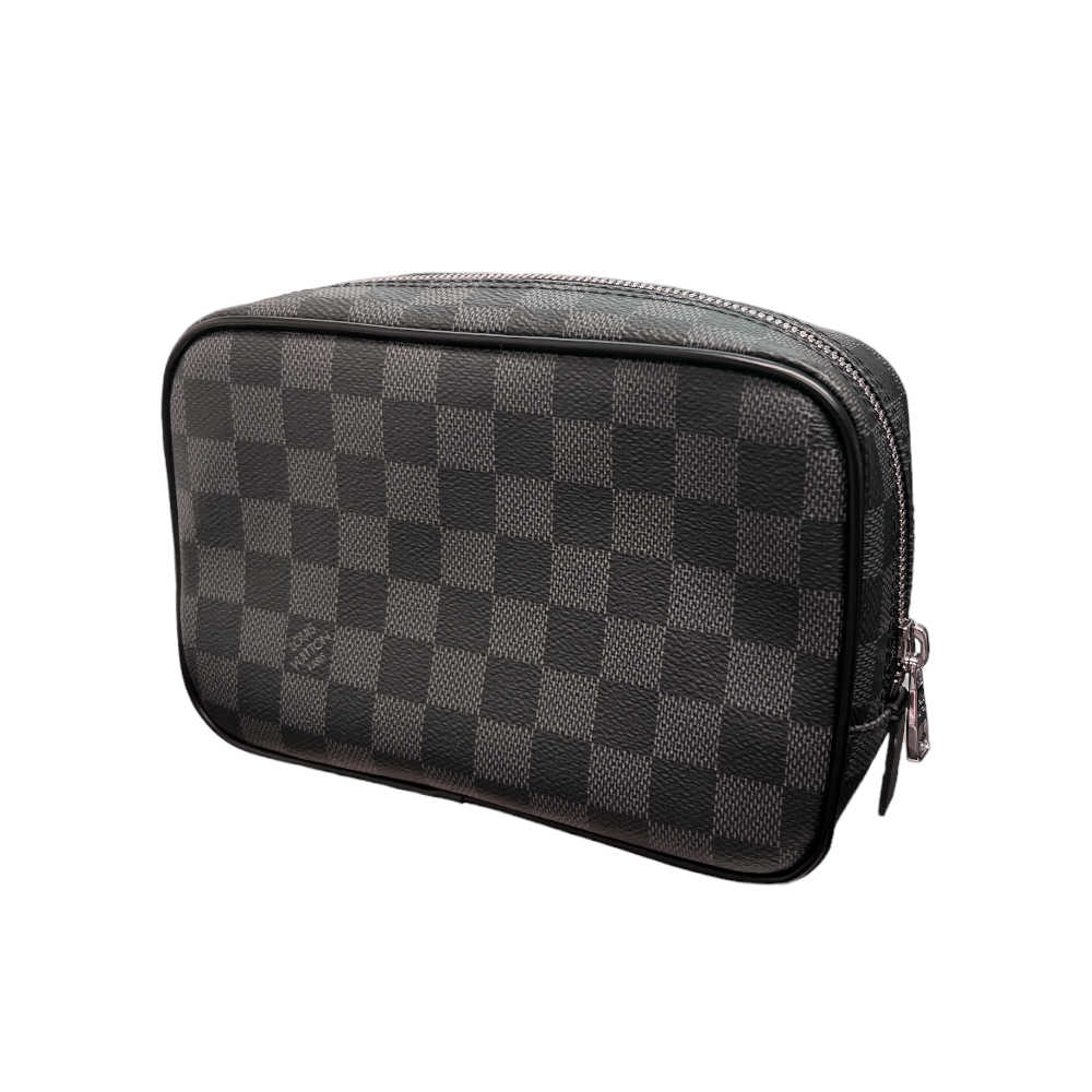 Damier Check Travel Pouch