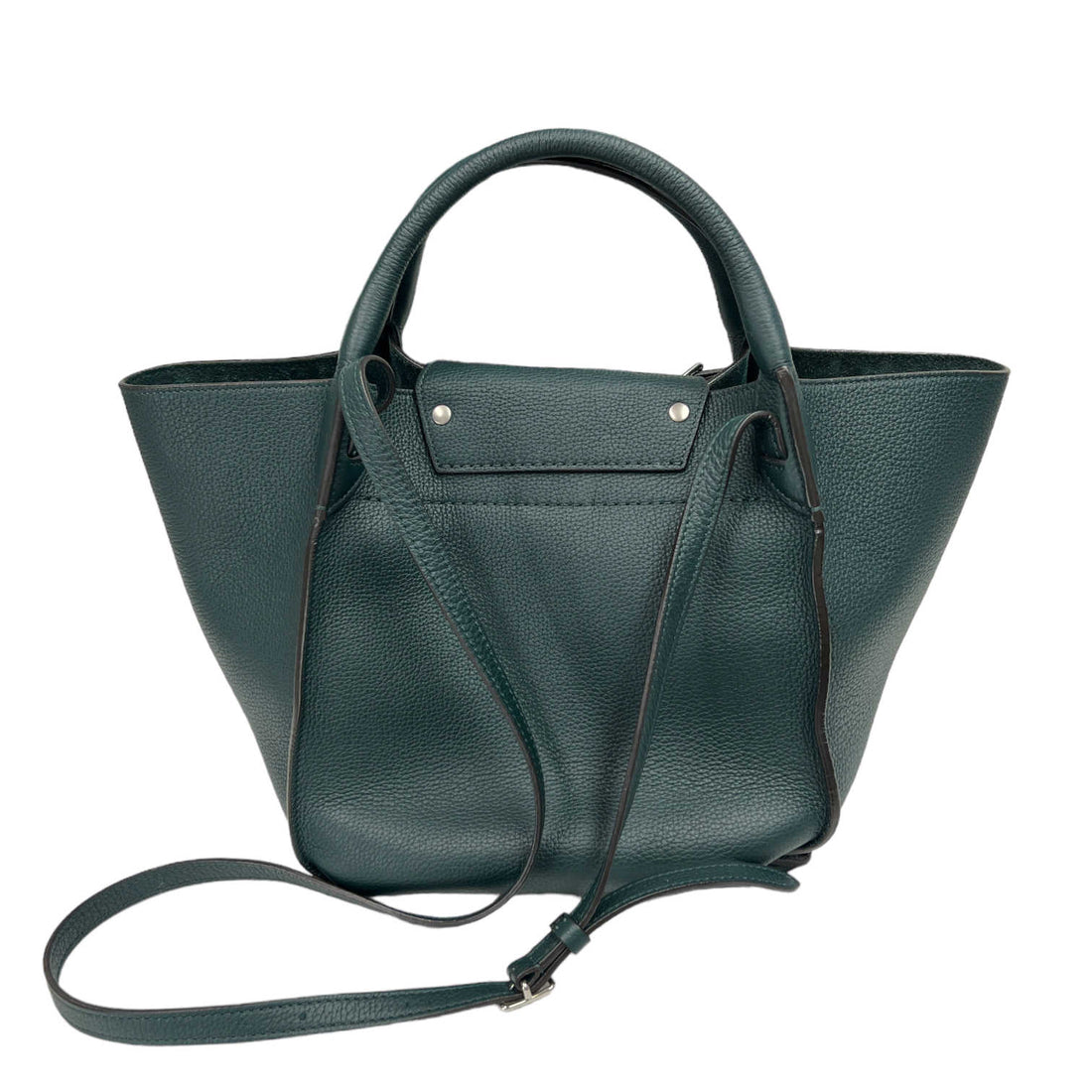 Belted Soft Trapeze Bag